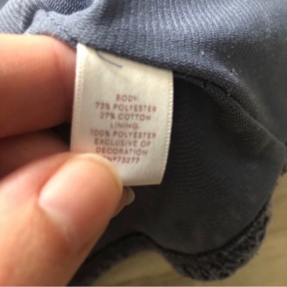 LC Lauren Conrad Elegant Lace Long Sleeve Top in Slate Blue - Picture 4 of 6